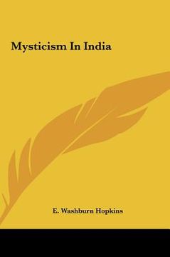 portada mysticism in india (en Inglés)