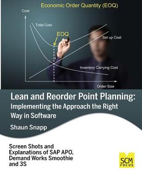 portada Lean and Reorder Point Planning: Implementing the Approach the Right Way in Software (en Inglés)
