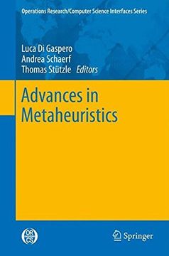portada advances in metaheuristics (en Inglés)