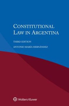 portada Constitutional Law in Argentina (en Inglés)