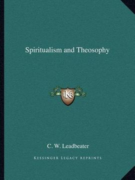 portada spiritualism and theosophy (en Inglés)