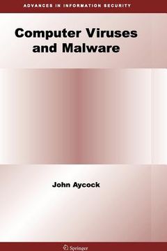 portada computer viruses and malware (en Inglés)