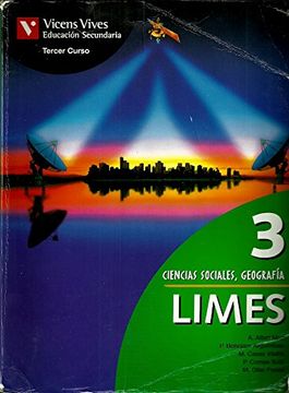 portada Limes 3. Ciencias Sociales, Geografia e Historia (Eso) (in Spanish)