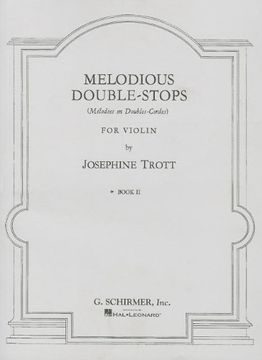 portada melodious double-stops for violin, book ii