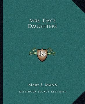 portada mrs. day's daughters