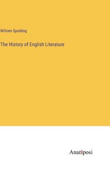 portada The History of English Literature (in English)
