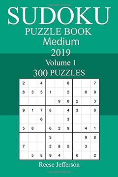 portada 300 Medium Sudoku Puzzle Book 2019 