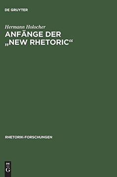 portada Anfèange der "New Rhetoric" (en Alemán)