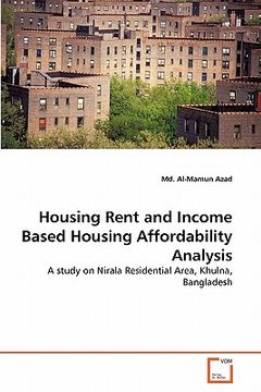 portada housing rent and income based housing affordability analysis