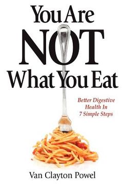 portada you are not what you eat (in English)
