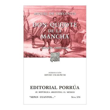portada Don Quijote de la Mancha Edicion Abreviada (in Spanish)