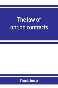 portada The law of option contracts (en Inglés)
