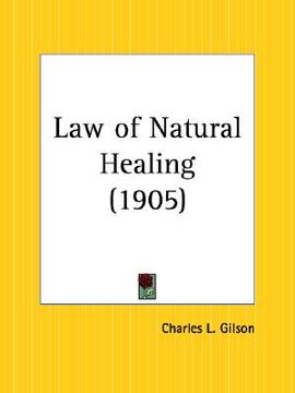 portada law of natural healing (en Inglés)