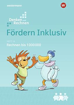 portada Fördern Inklusiv Heft 14: Rechnen bis 1 000 000 Denken und Rechnen (en Alemán)
