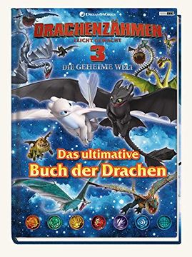 portada Drachenzähmen Leicht Gemacht 3: Die Geheime Welt: Das Ultimative Buch der Drachen (en Alemán)