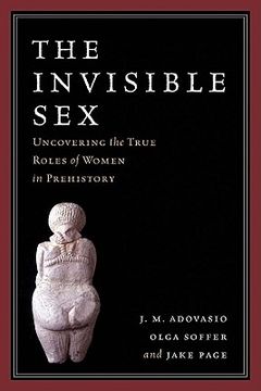 portada The Invisible Sex: Uncovering the True Roles of Women in Prehistory (en Inglés)