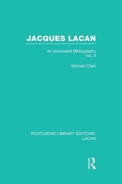 portada Jacques Lacan (Volume ii) (Rle: Lacan): An Annotated Bibliography (en Inglés)