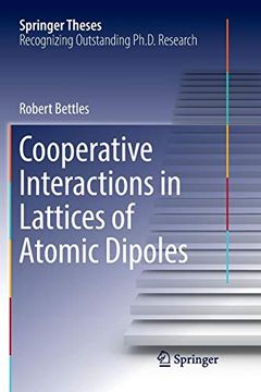 portada Cooperative Interactions in Lattices of Atomic Dipoles (Springer Theses) 