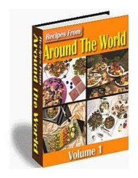 portada Recipes from Around the World: Volume 1 (en Inglés)