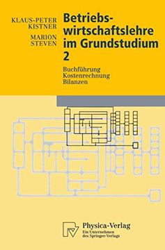 portada Betriebswirtschaftslehre im Grundstudium 2: Buchführung, Kostenrechnung, Bilanzen (en Alemán)