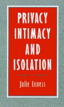 portada privacy, intimacy, and isolation (en Inglés)