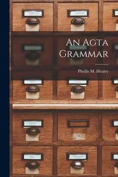 portada An Agta Grammar (en Inglés)