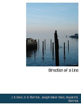 portada direction of a line (in English)