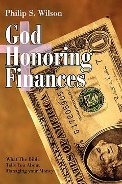 portada god honoring finances: what the bible tells you about managing your money (en Inglés)