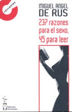 portada 237 razones para el sexo, 45 para leer (in Spanish)