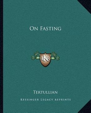 portada on fasting (en Inglés)