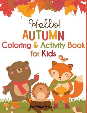 portada Hello Autumn Coloring & Activity Book for Kids (in English)
