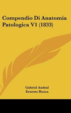 portada Compendio Di Anatomia Patologica V1 (1833) (in Italian)