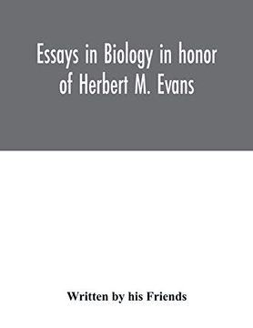 portada Essays in Biology in Honor of Herbert m. Evans (en Inglés)
