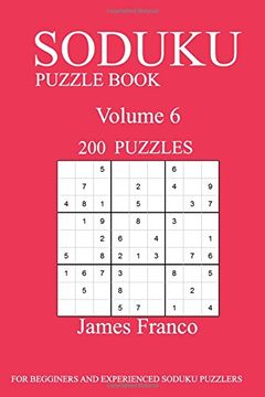 portada Sudoku Puzzle Book: 200 Puzzles-volume 6
