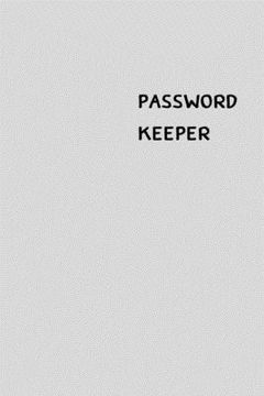 portada Password Keeper: Size (6 x 9 inches) - 100 Pages - Cloud Cover: Keep your usernames, passwords, social info, web addresses and security