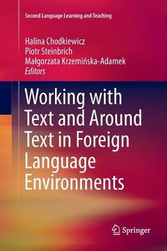 portada Working with Text and Around Text in Foreign Language Environments (en Inglés)