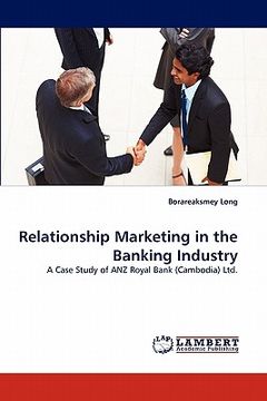 portada relationship marketing in the banking industry (en Inglés)
