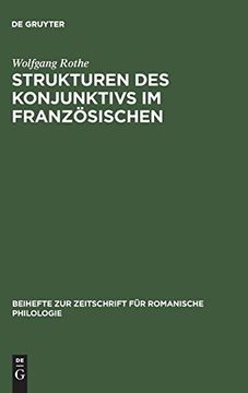 portada Strukturen des Konjunktivs im Französischen (en Alemán)