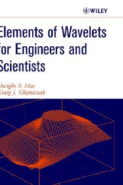 portada elements of wavelets for engineers and scientists (en Inglés)