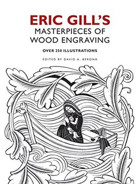 portada Eric Gill's Masterpieces of Wood Engraving: Over 250 Illustrations (Dover Fine Art, History of Art) (in English)