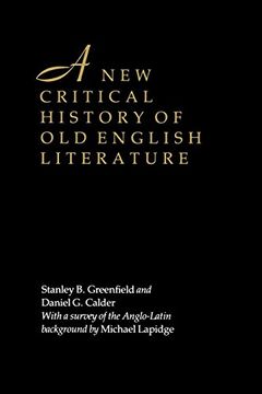 portada A new Critical History of old English Literature (in English)