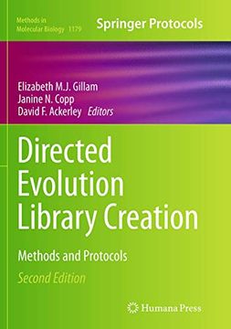portada Directed Evolution Library Creation: Methods and Protocols (Methods in Molecular Biology, 1179)