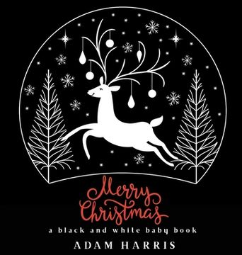 portada Merry Christmas: A Black and White Baby Book (en Inglés)