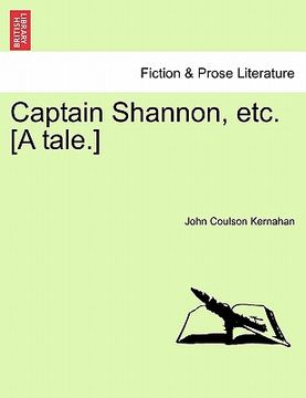 portada captain shannon, etc. [a tale.] (en Inglés)