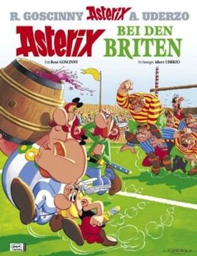 portada Asterix 08: Asterix bei den Briten (en Alemán)