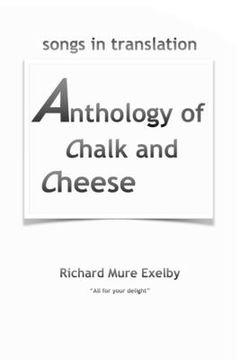 portada Anthology of Chalk and Cheese (translations) (en Inglés)