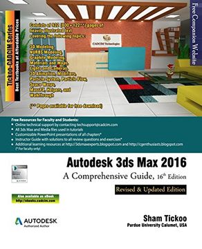 portada Autodesk 3ds Max 2016: A Comprehensive Guide, 16th Edition