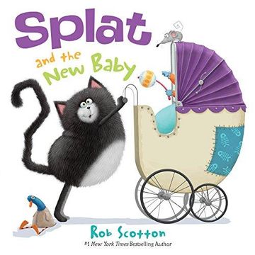 portada Splat the Cat: Splat and the new Baby (en Inglés)