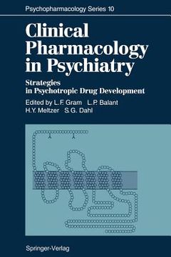 portada clinical pharmacology in psychiatry: strategies in psychotropic drug development