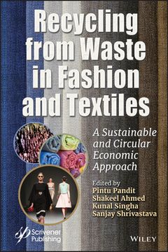 portada Recycling From Waste in Fashion and Textiles: A Sustainable and Circular Economic Approach 